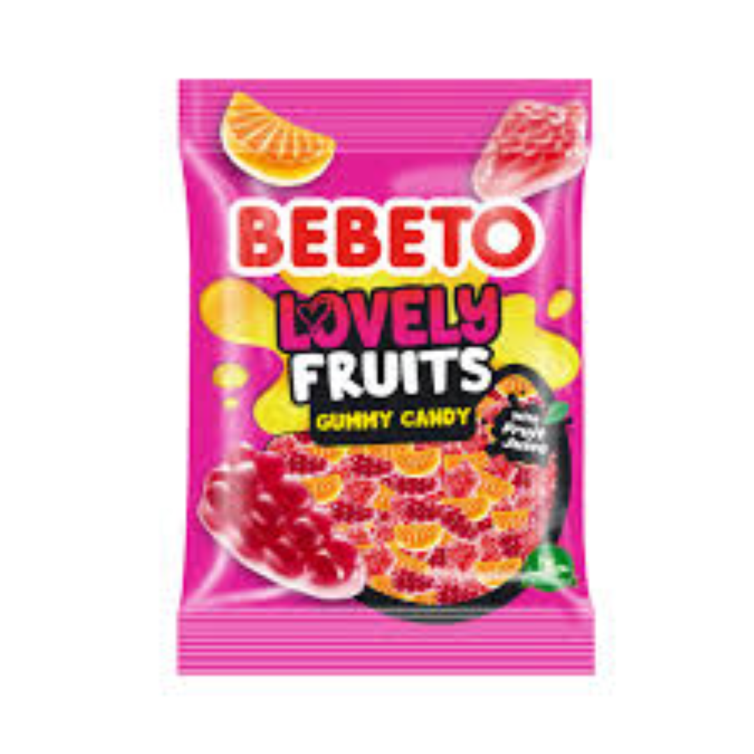 BEBETO LOVELY FRUITS 80G